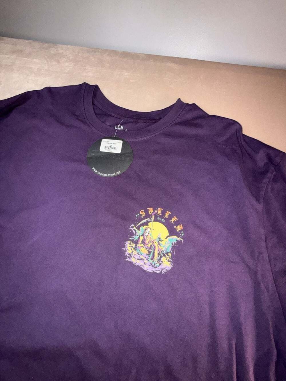 NWT Sullen Art Co. Grim Reaper Sullen SS Tee (A5-2024)